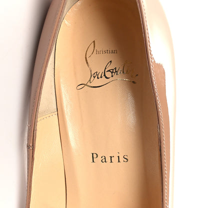 Christian Louboutin Patent Rolando 120 Pumps 41 Nude 7 of 9
