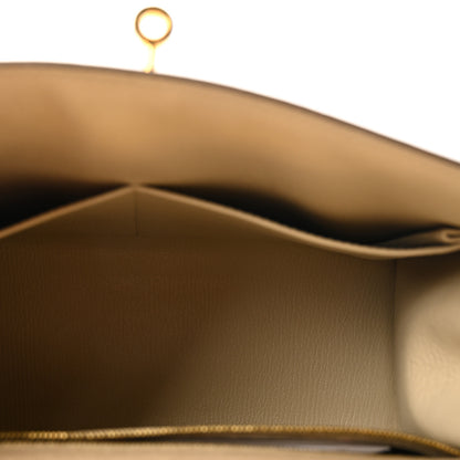 Hermes Ostrich Kelly Sellier 28 Parchemin 5 of 9
