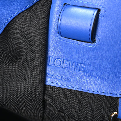 Loewe Calfskin Medium Hammock Shoulder Bag Electric Blue Black 6 of 12