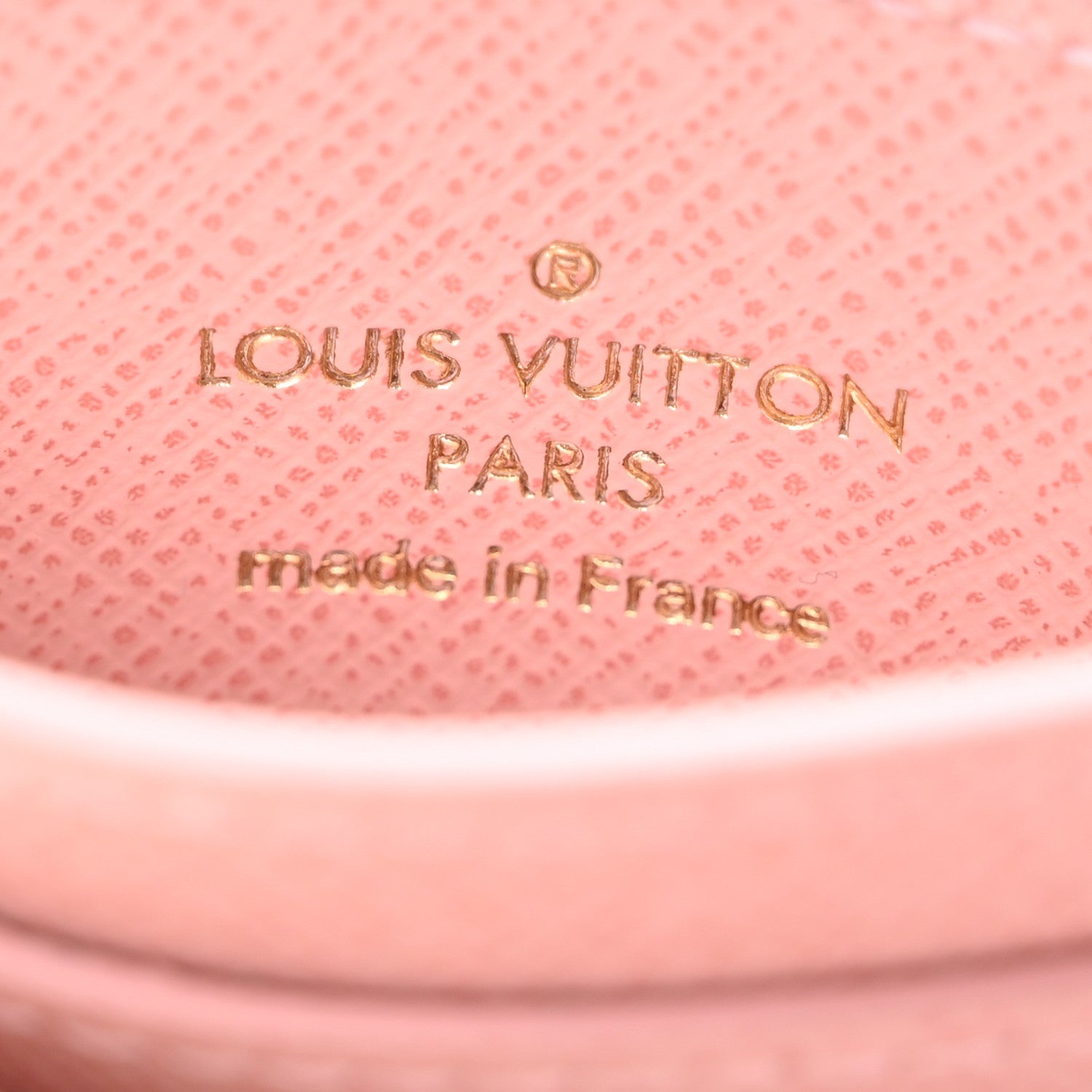 Louis Vuitton Monogram LV Charms Card Holder Rose Ballerine 6 of 7