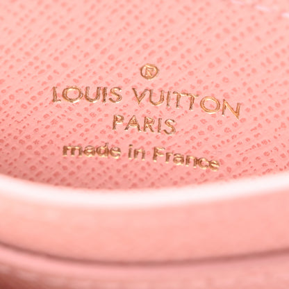 Louis Vuitton Monogram LV Charms Card Holder Rose Ballerine 6 of 7