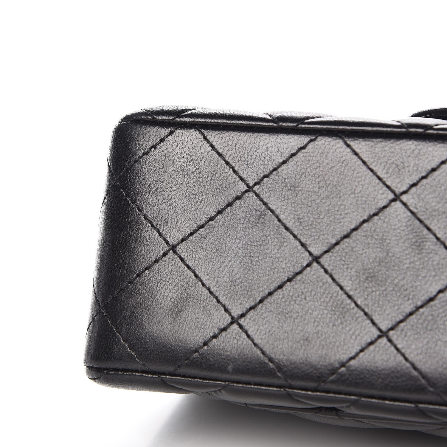 Chanel Lambskin Quilted Mini Rectangular Flap Black 6 of 9