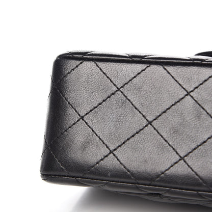 Chanel Lambskin Quilted Mini Rectangular Flap Black 6 of 9