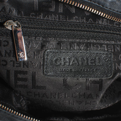 Chanel Lambskin Triple Chain Hobo Black 6 of 8