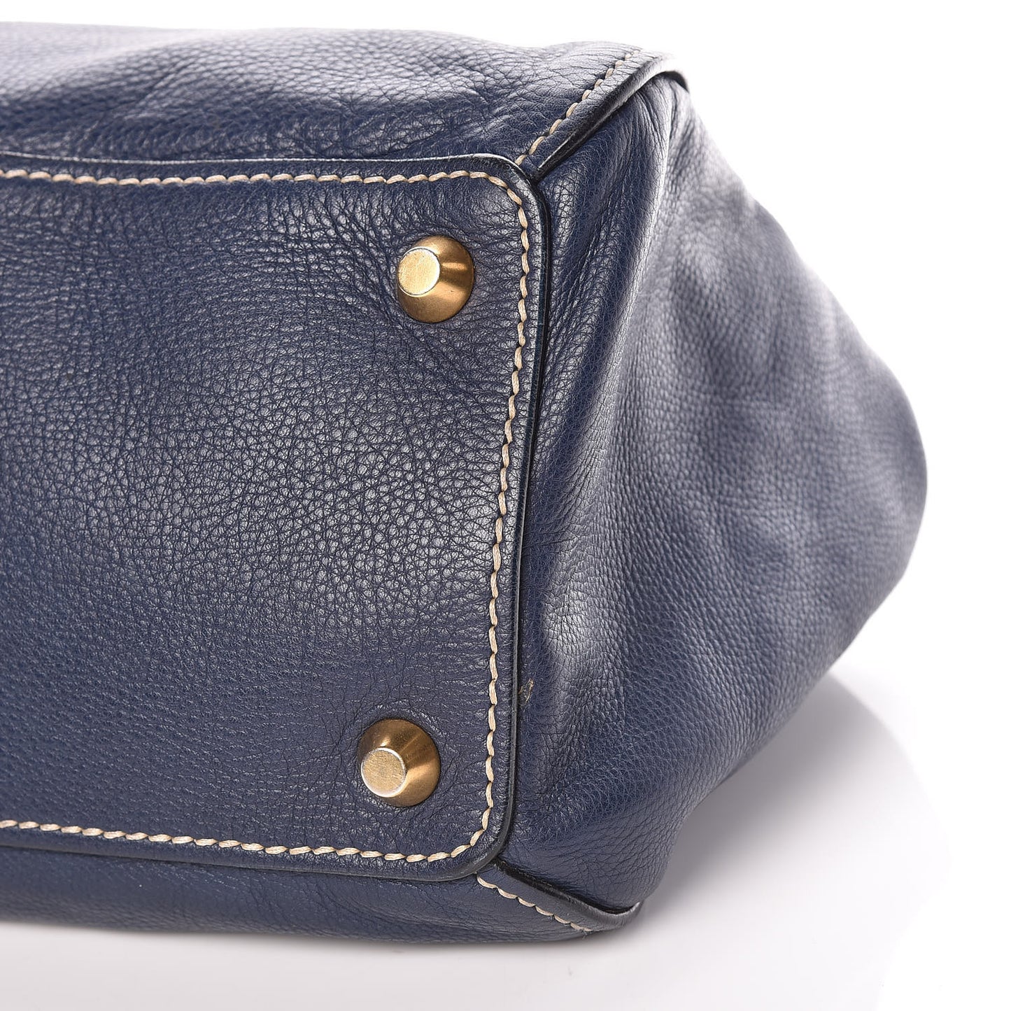 Vitello Shopping Tote Blue