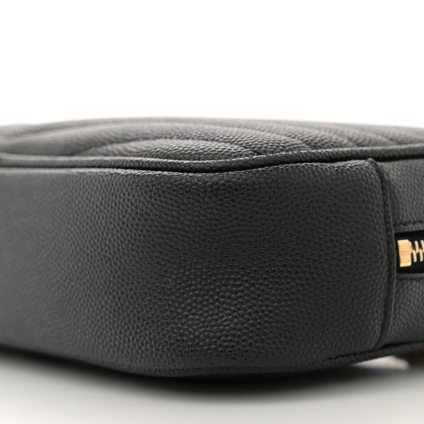 Grain De Poudre Matelasse Monogram Mini Lou Camera Bag Black