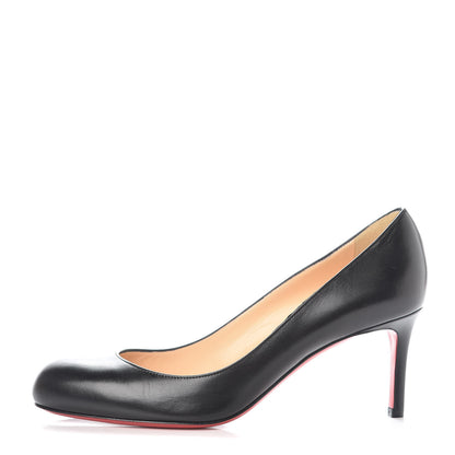 Christian Louboutin Kid Simple 70 Pumps 38.5 Black 1 of 8