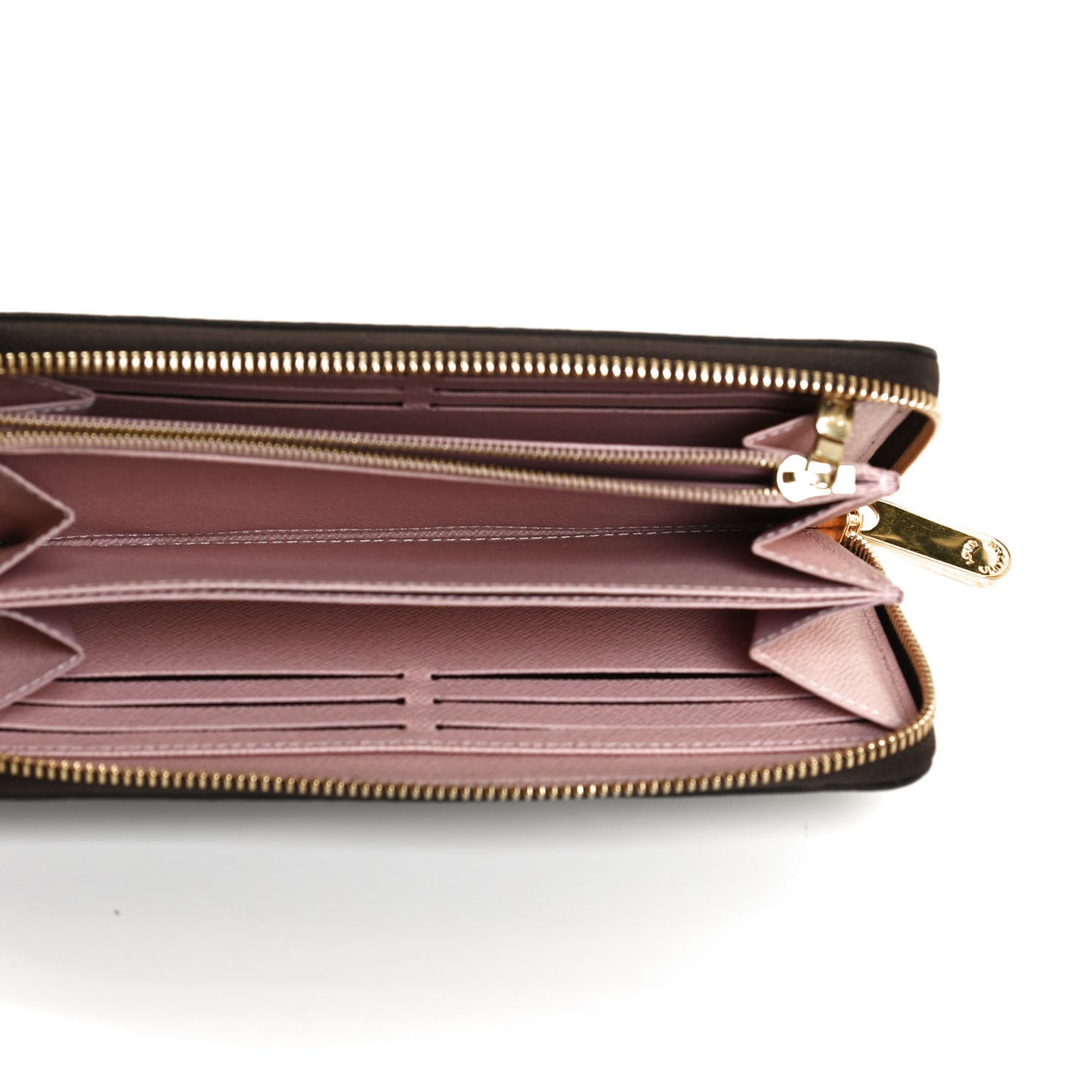 Monogram Zippy Wallet Rose Ballerine