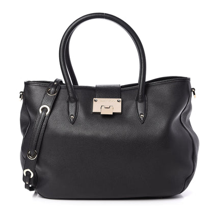 Jimmy Choo Grainy Calf Rania Black 1 of 9