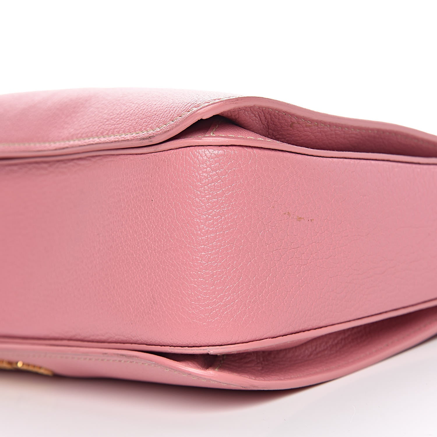 Miu Miu Goatskin Madras Shopping Tote Rosa 12 of 22