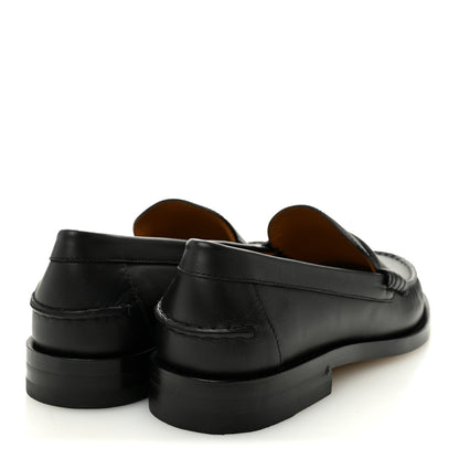 Gucci Calfskin Miro Soft Womens Mocassin Loafers 39 Black 4 of 9