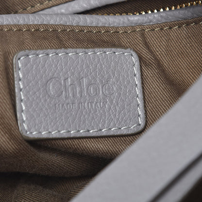 Chloe Calfskin Medium Marcie Satchel Cashmere Grey 7 of 16