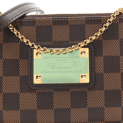 Louis Vuitton Damier Ebene Eva Clutch 7 of 9