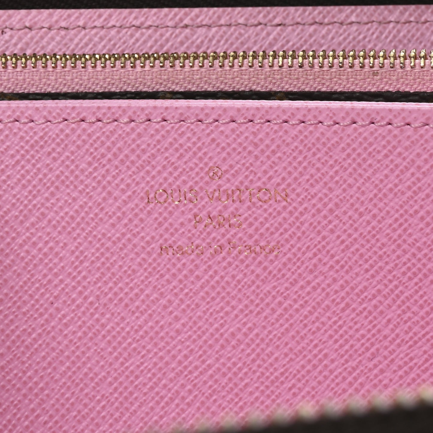 Monogram 2022 Christmas Animation Paris Zippy Wallet Pink