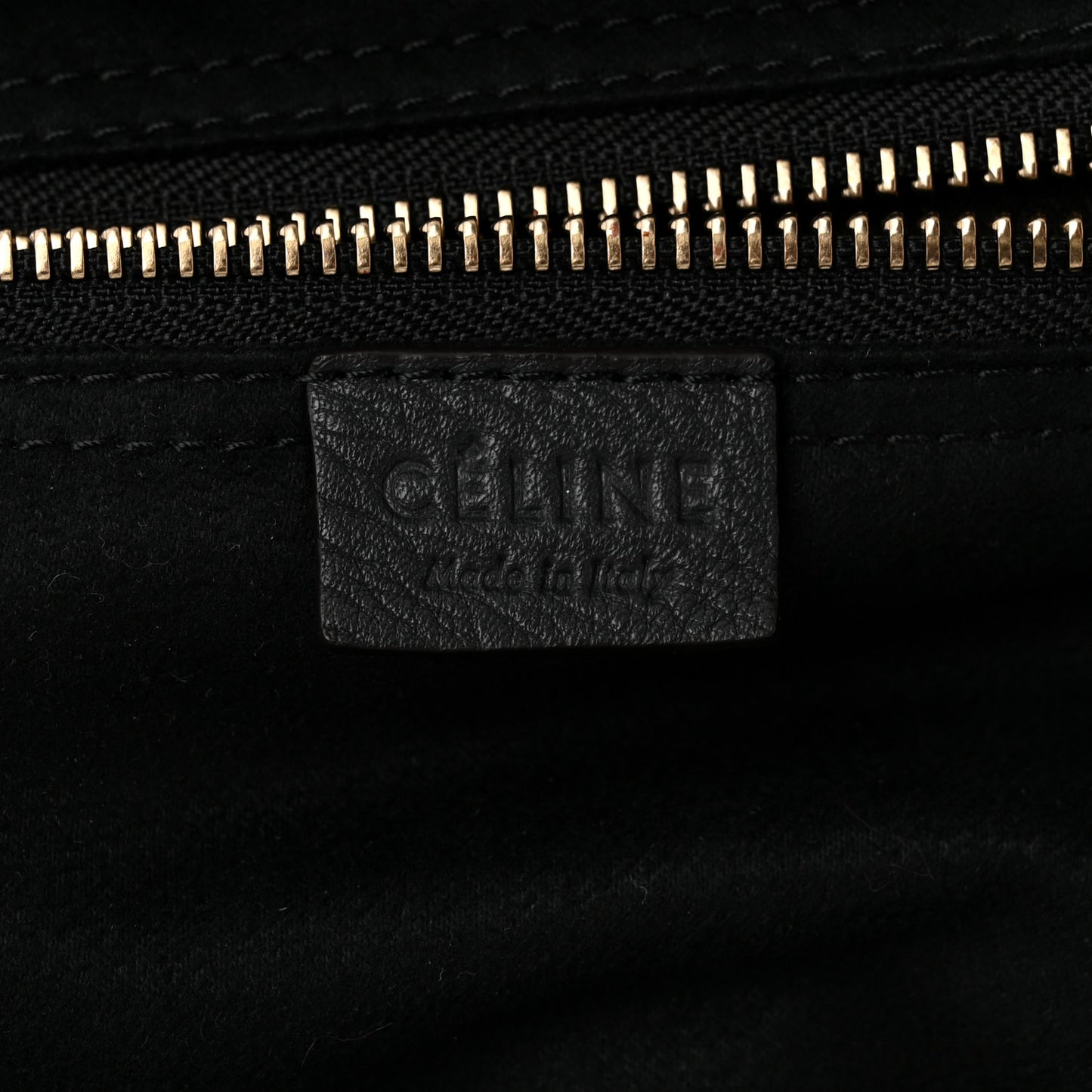 Pebbled Calfskin Mini Luggage Anthracite