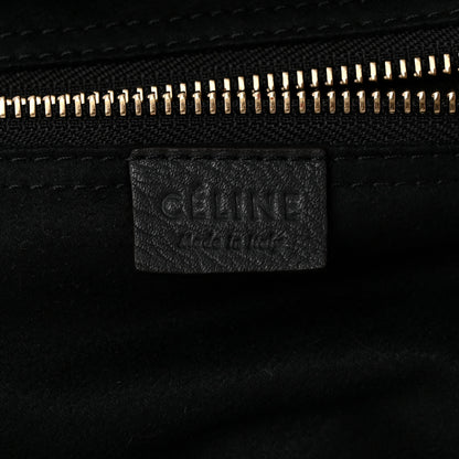 Celine Pebbled Calfskin Mini Luggage Anthracite 5 of 8