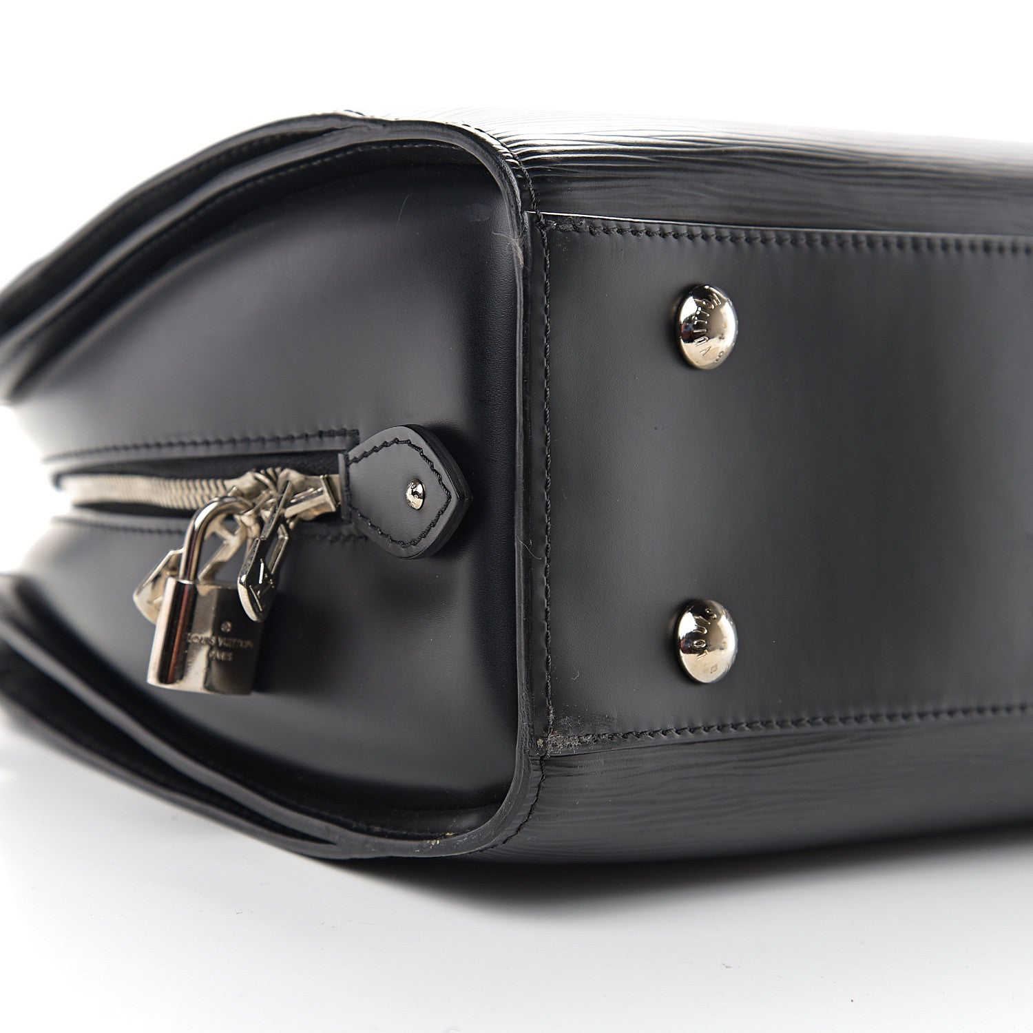 Louis Vuitton Epi Pont-Neuf GM Black 10 of 12
