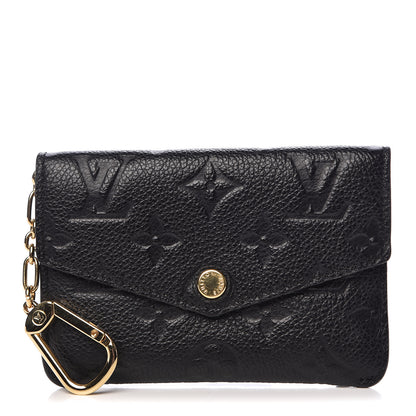 Louis Vuitton Empreinte Key Pouch Black 1 of 7