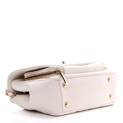 Chanel Caviar Quilted Medium Business Affinity Flap White 4 of 13