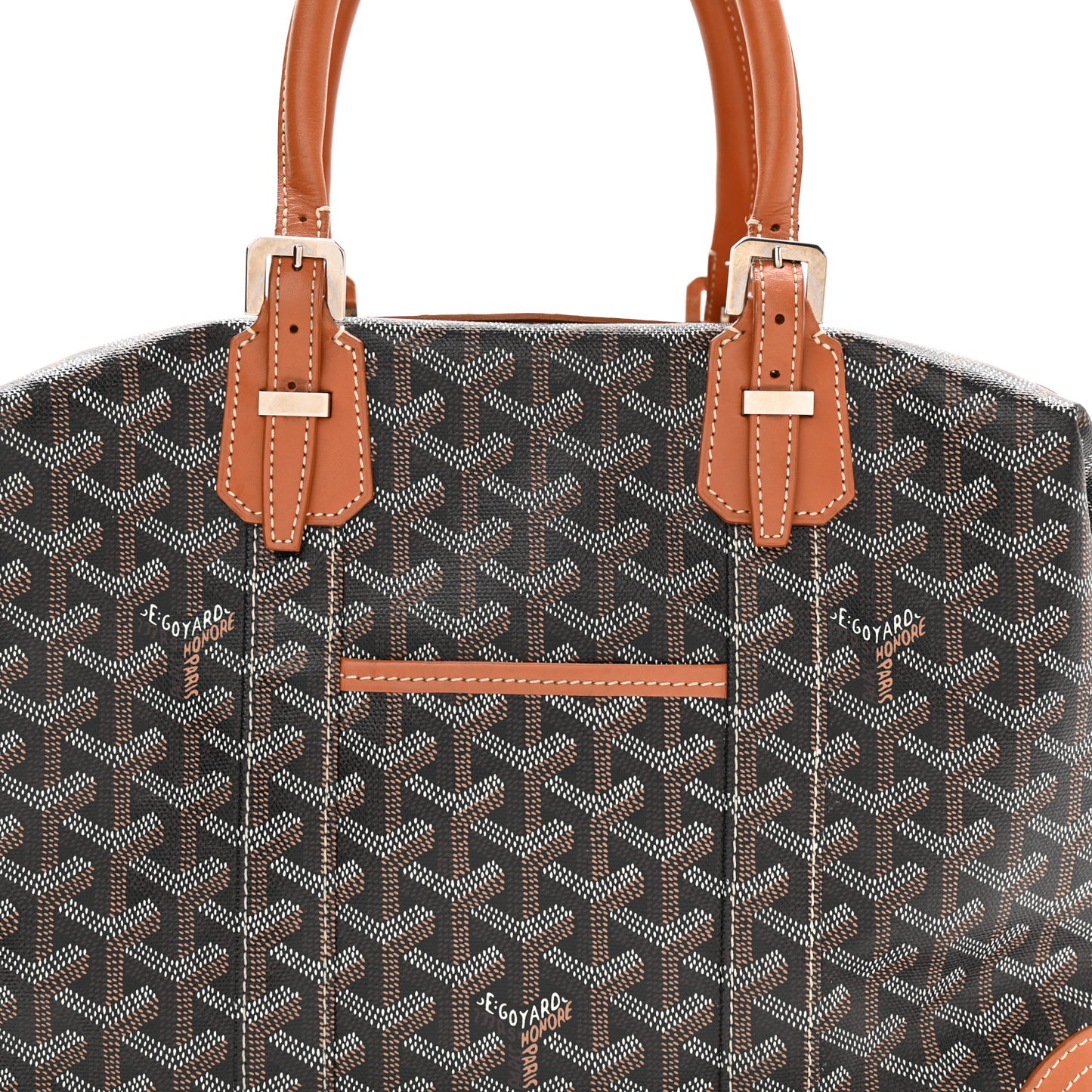 Goyardine Boeing 30 Black Gold