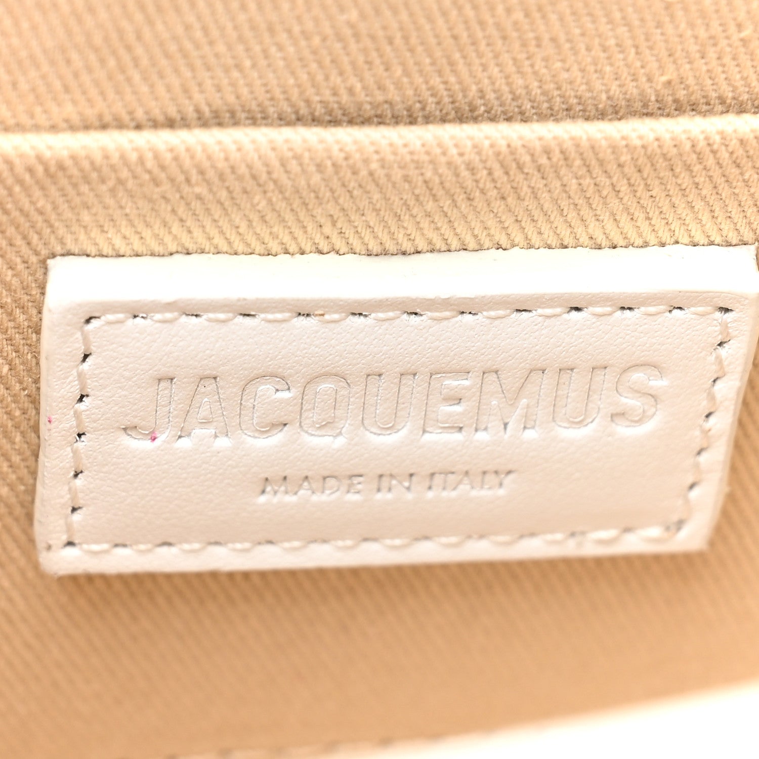 Jacquemus Smooth Calfskin Le Chiquito Moyen White 6 of 13