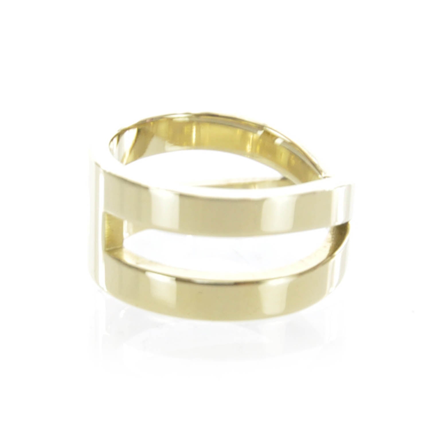 Hermes Permabrass Scarf Ring Gold 3 of 8