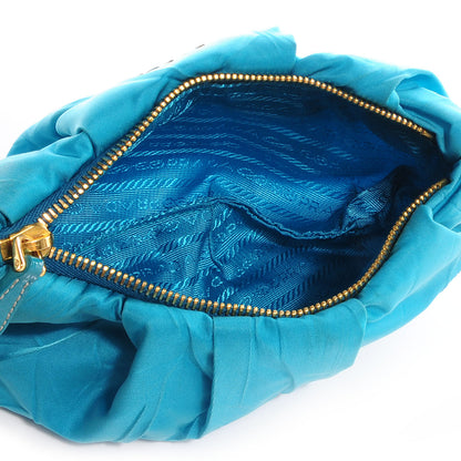Prada Tessuto Wristlet Clutch Turchese 5 of 9