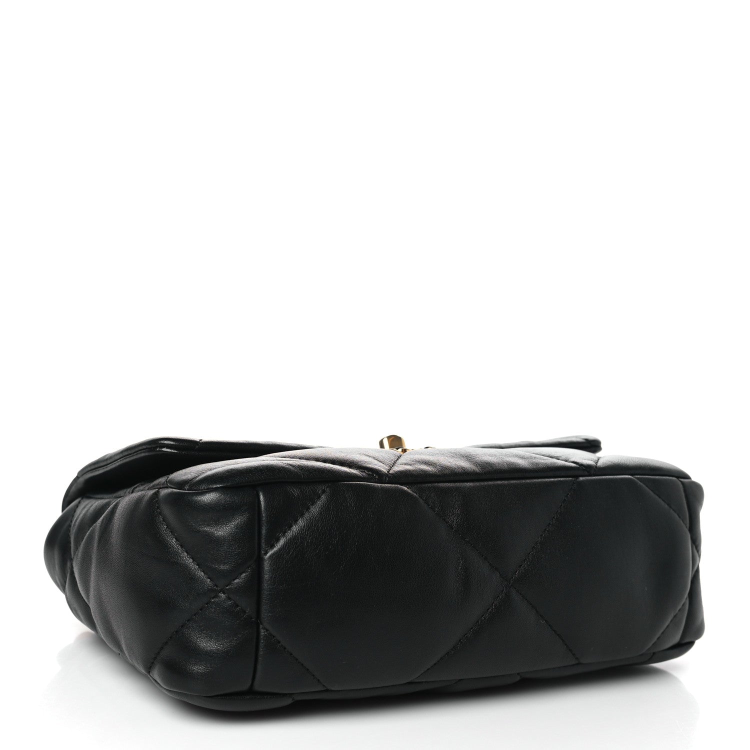 Chanel Lambskin Quilted Medium Chanel 19 Flap Black 4 of 12