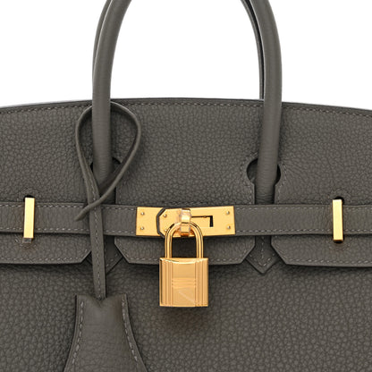 Hermes Togo Birkin 25 Gris Meyer 8 of 10