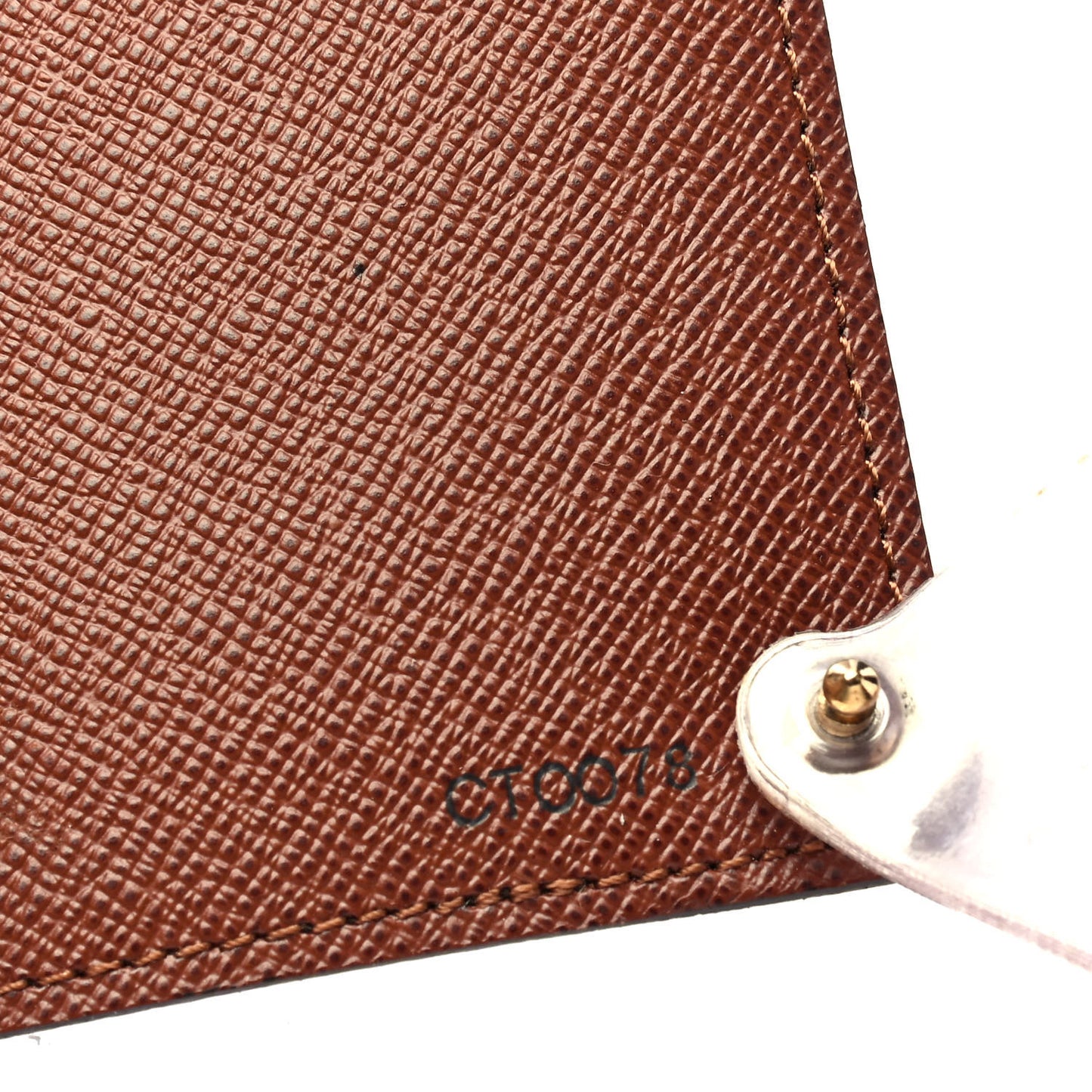 Monogram Credit Card Photo Holder