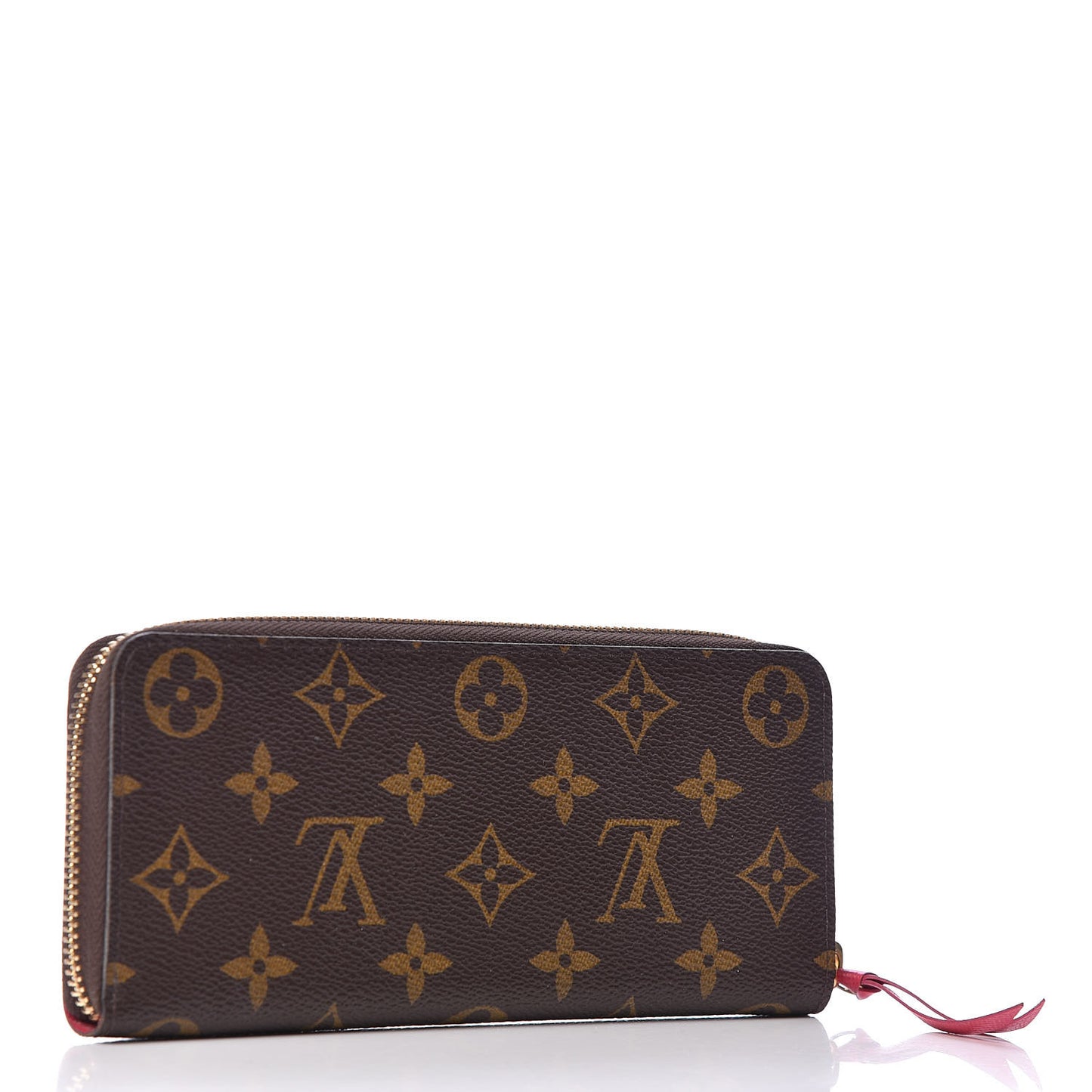 Monogram Clemence Wallet Hot Pink