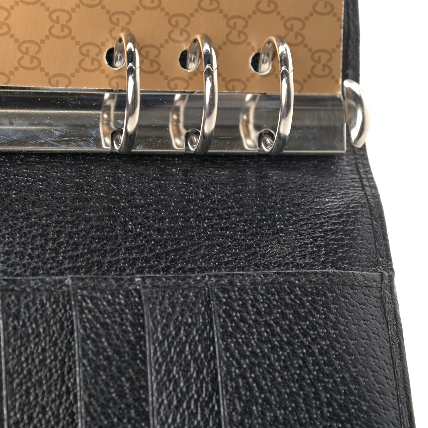 Monogram Standard Agenda Black
