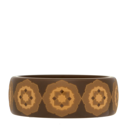 Tiffany Resin Paloma Picasso Zellige Bangle Bracelet Olive Green 1 of 4