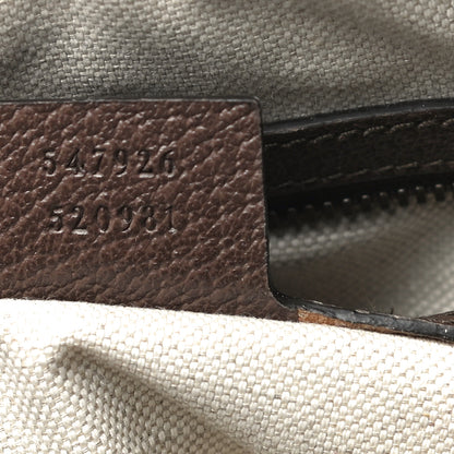 Gucci GG Supreme Monogram Web Small Ophidia Messenger Bag Brown 8 of 14