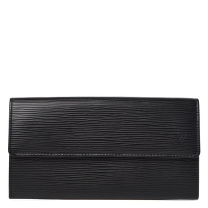 Louis Vuitton Epi Sarah Wallet Black 1 of 6