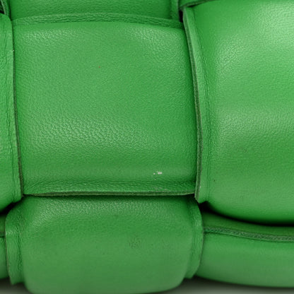 Bottega Veneta Lambskin Maxi Intreccio Padded Chain Cassette Crossbody Bag Parakeet 12 of 12