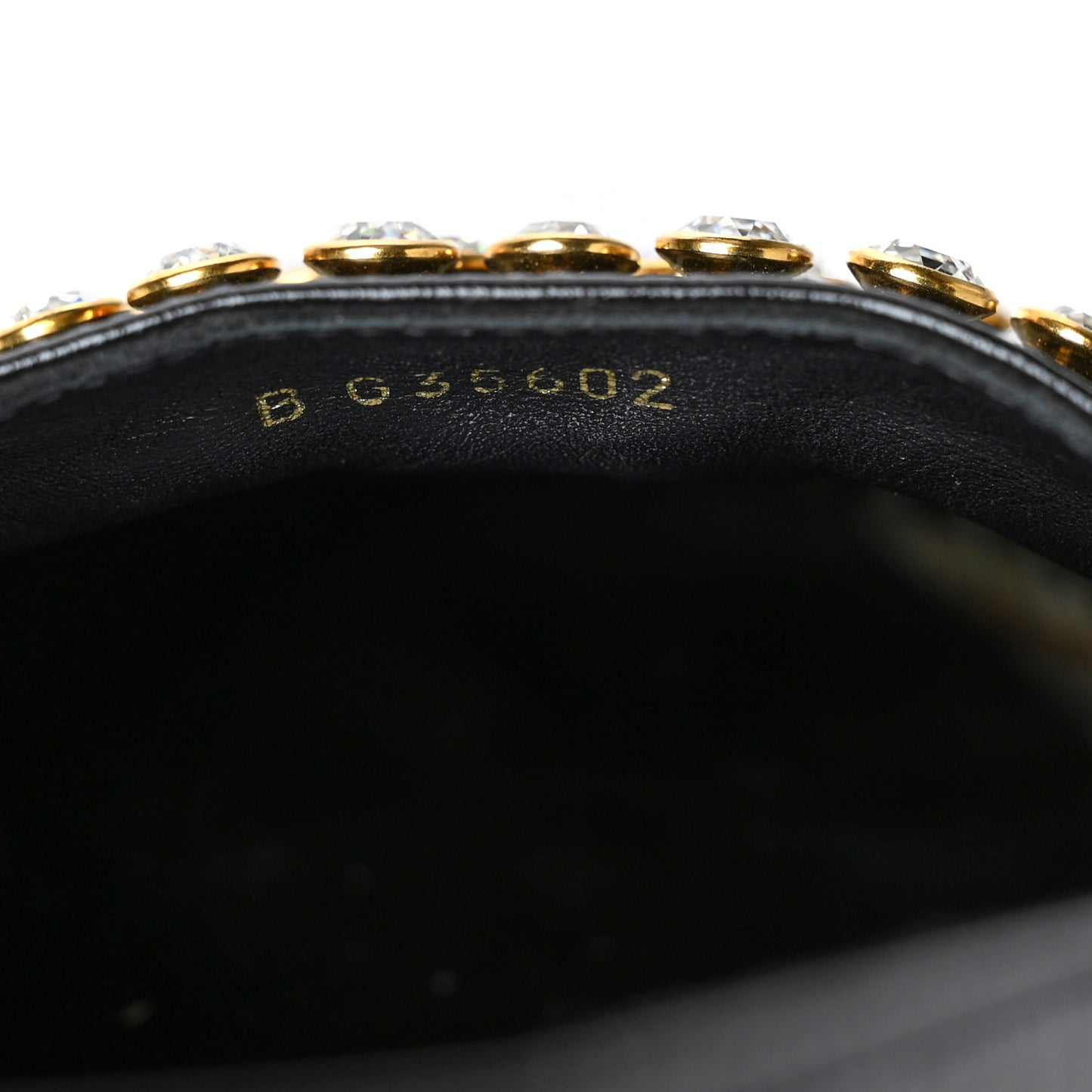 Patent Calfskin Crystal CC Espadrilles 41 Black