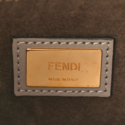 Fendi Vitello Seta Plexiglass Tortoise Medium Peekaboo Iconic Satchel Tortora 6 of 9