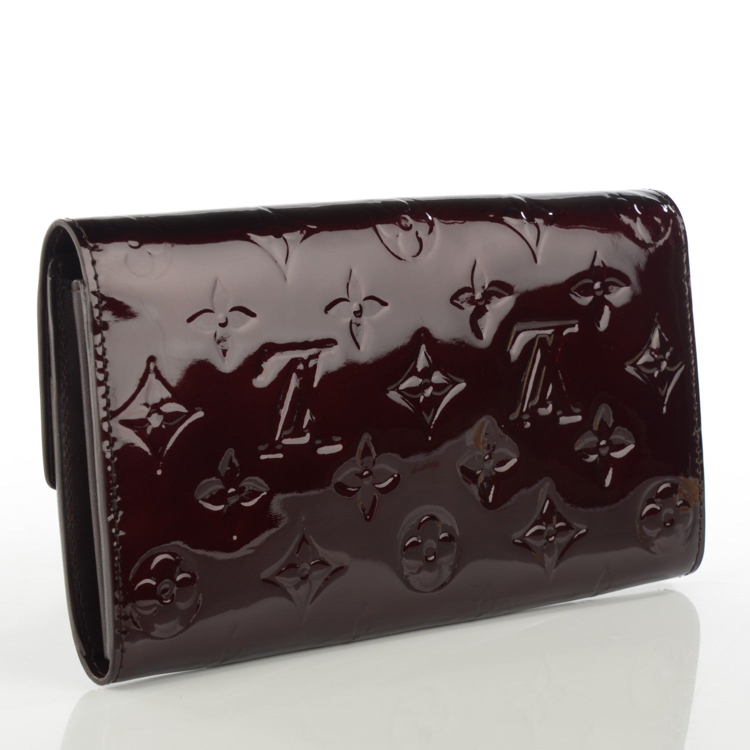Louis Vuitton Vernis Sarah Wallet Amarante 3 of 8