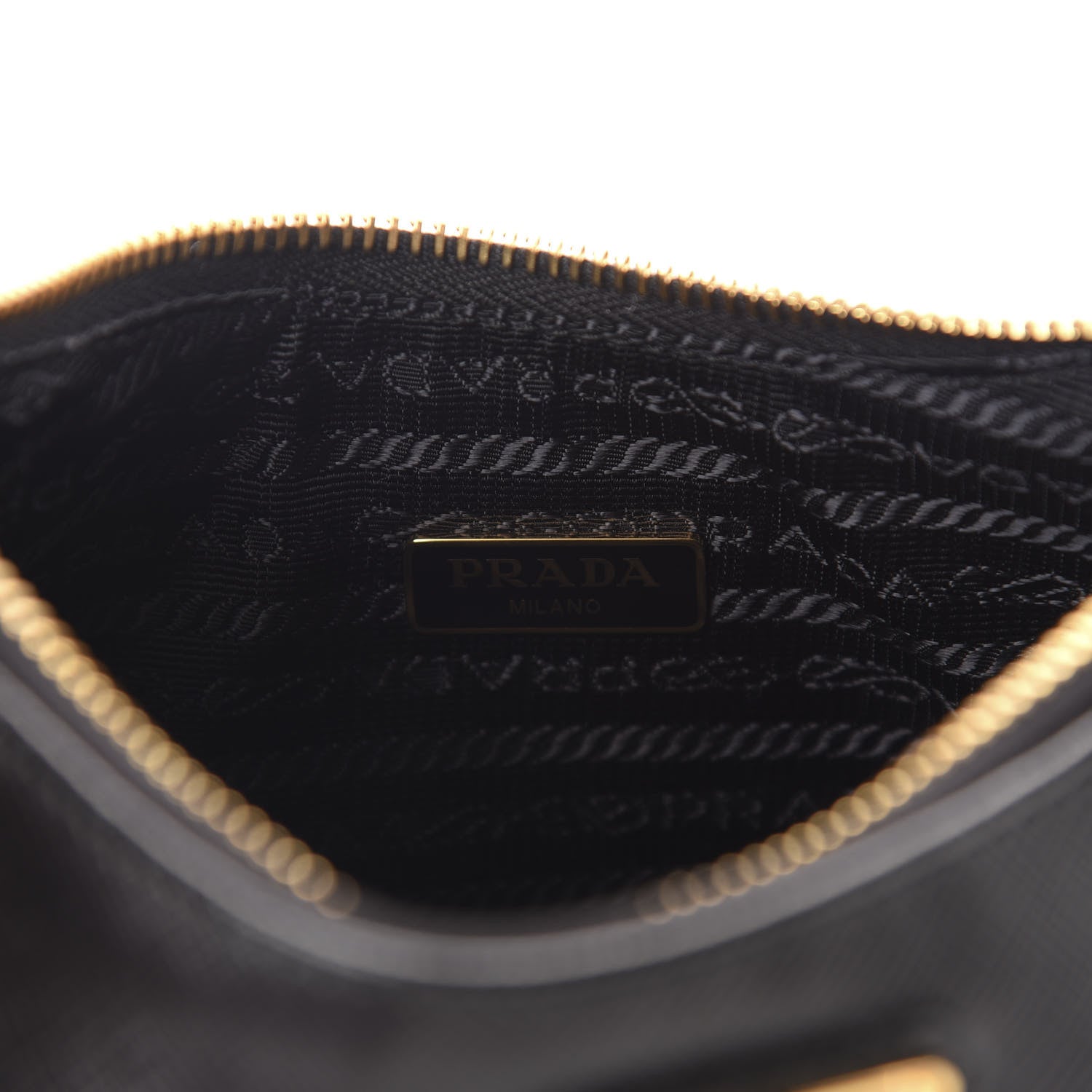 Prada Saffiano Lux Re-Edition 2005 Shoulder Bag Black 8 of 11