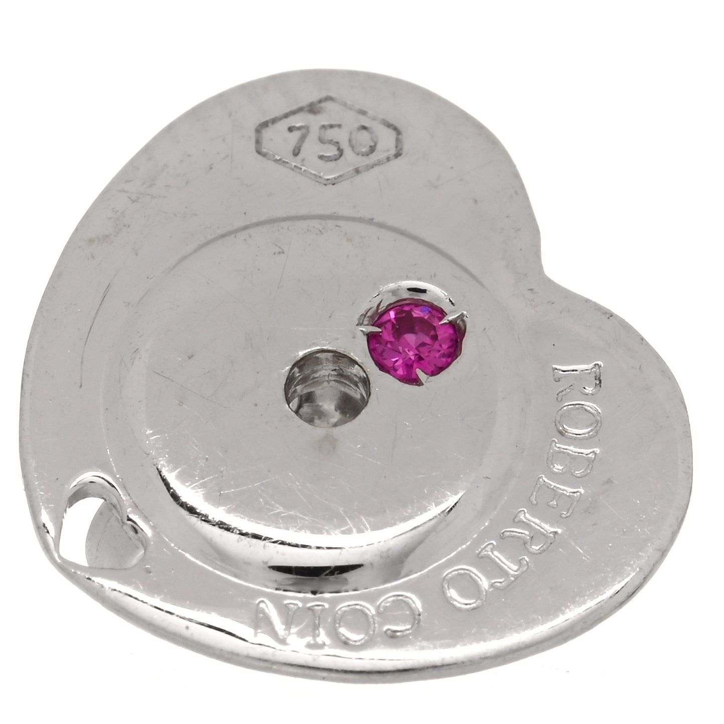 18K White Gold Diamond .46ctw Tulip Stud Earrings