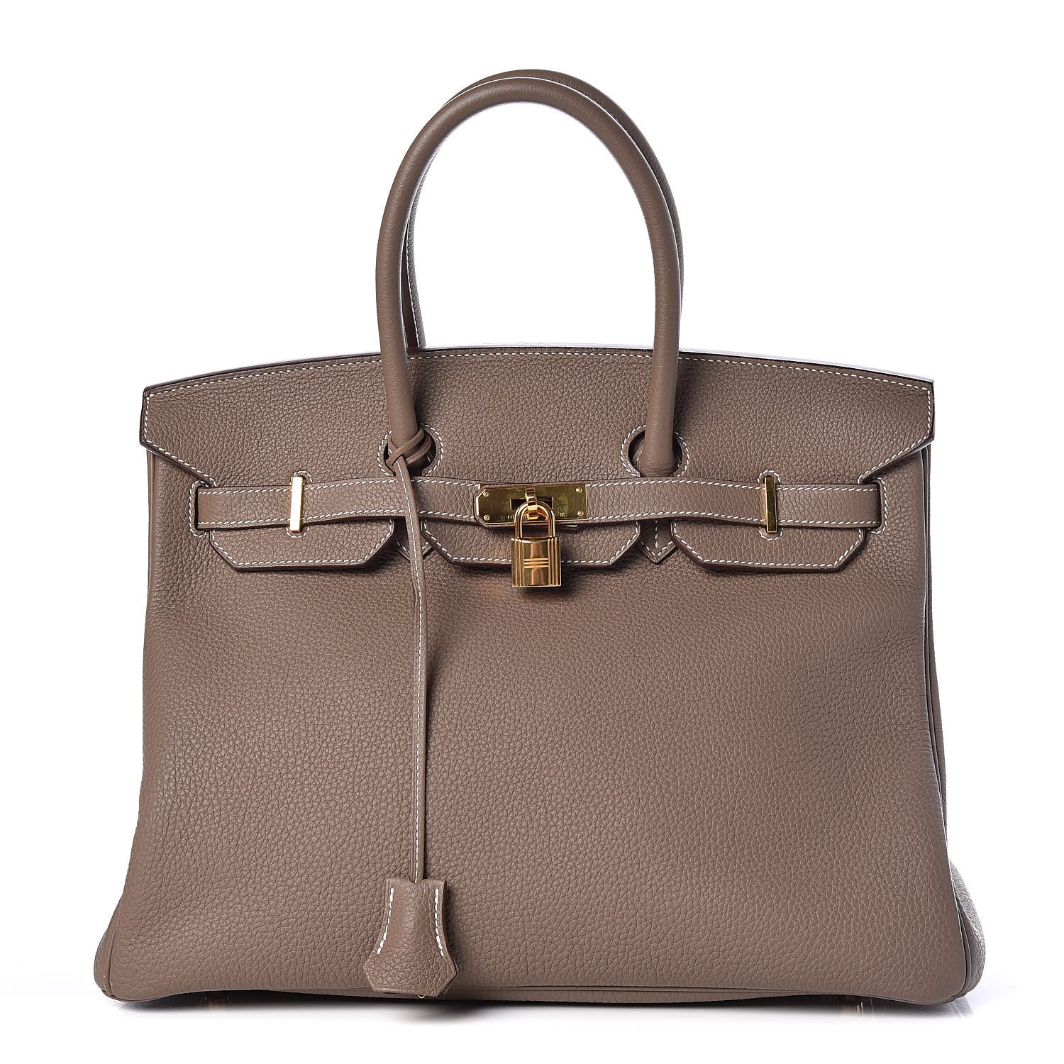 Hermes Togo Birkin 35 Etoupe 1 of 38
