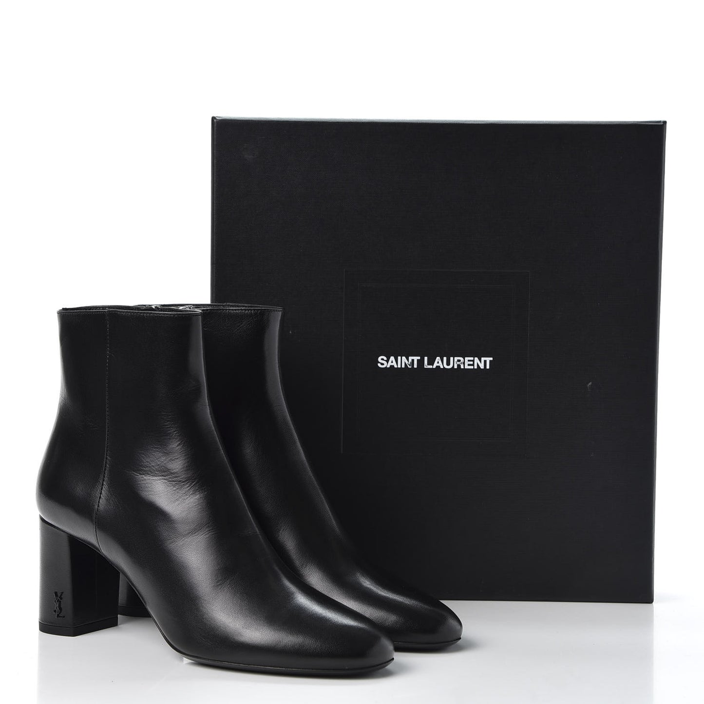 Nappa Loulou Ankle Zip Boot 38 Black