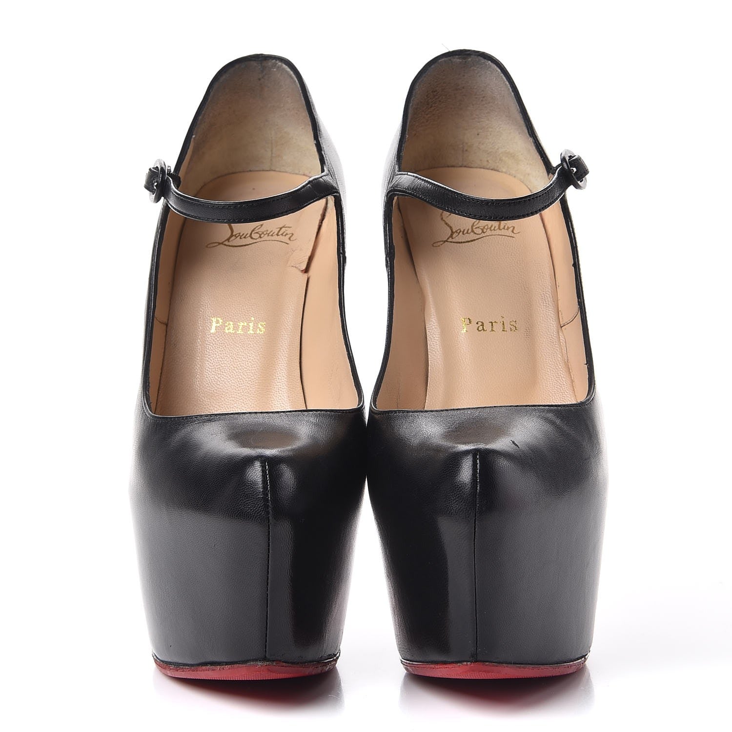 Christian Louboutin Kid Lady Daf 160 Pumps 38 Black 2 of 15