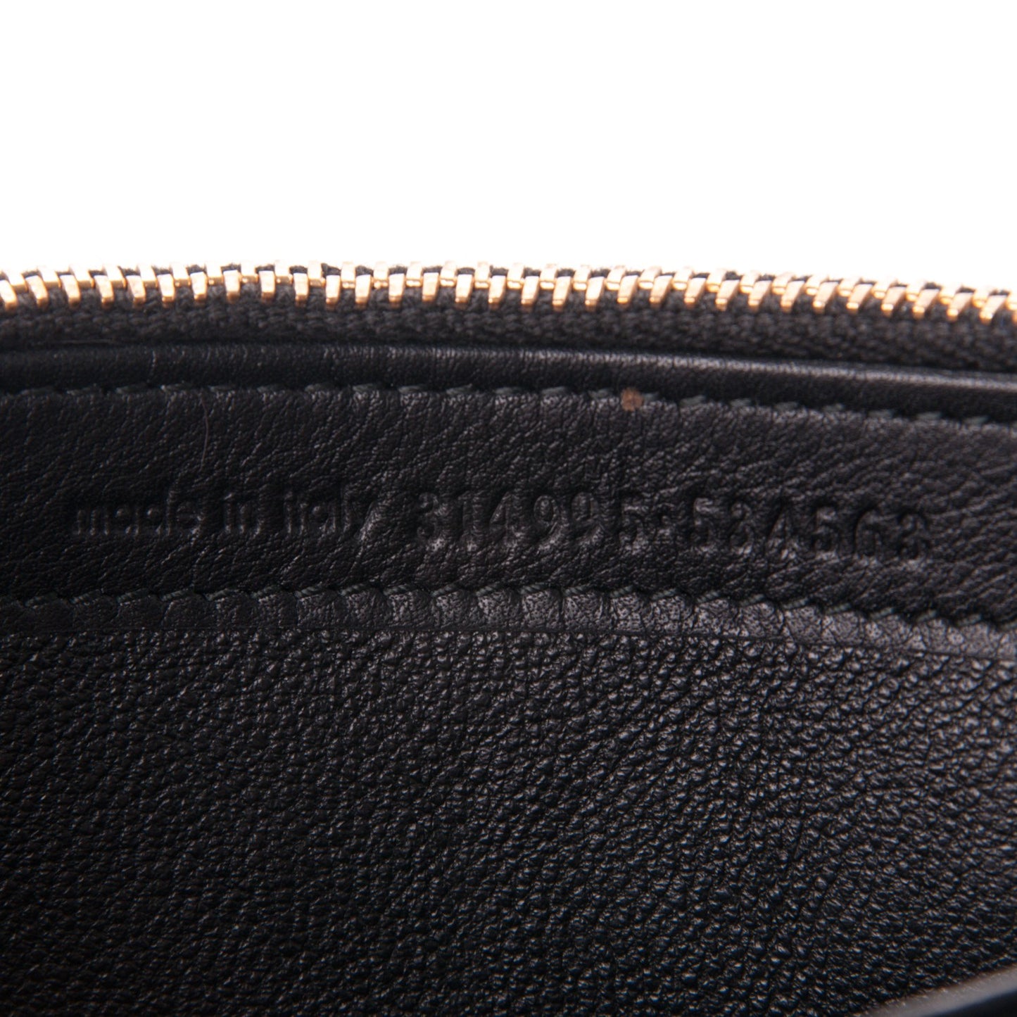 Calfskin Classic Y Ligne Wallet Black