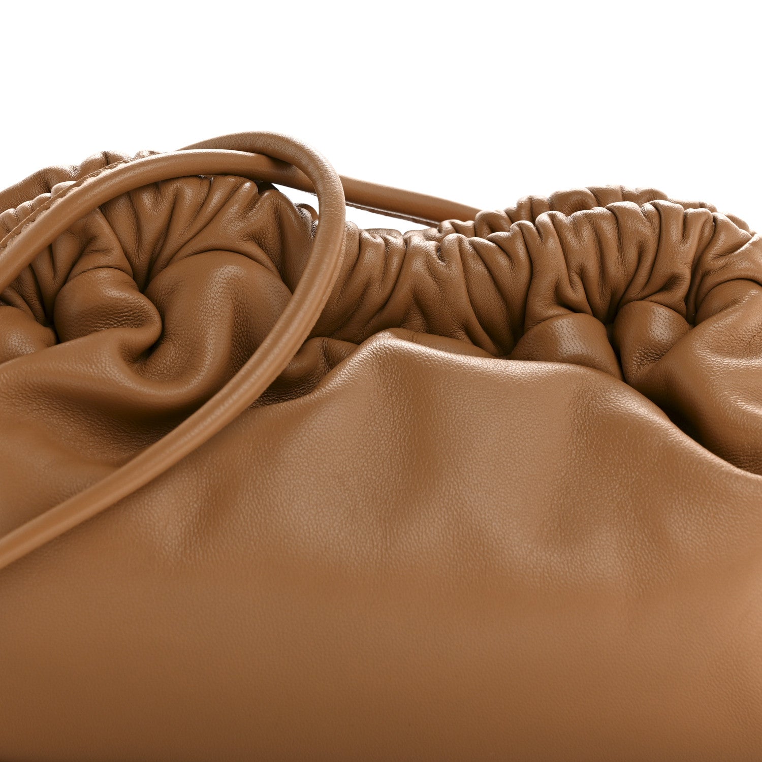 Mansur Gavriel Lambskin Cloud Mini Clutch Caramel 8 of 10