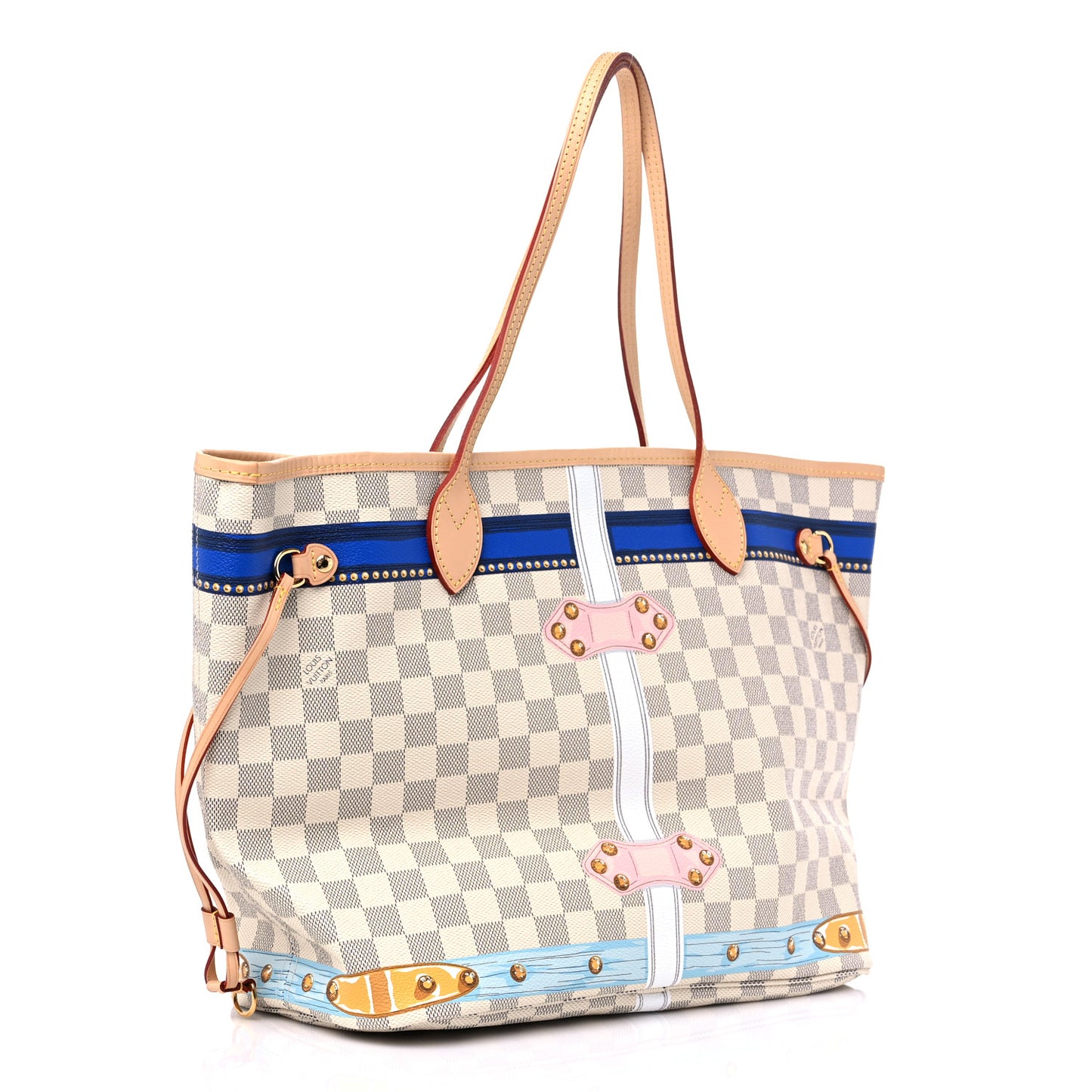 Damier Azur Summer Trunks Capri Neverfull MM