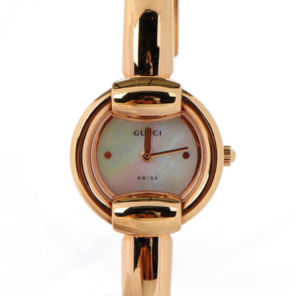 Gucci Stainless Steel Mother of Pearl 25mm 1400L Quartz Watch 1 of 8