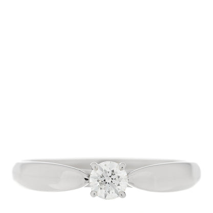 Tiffany Platinum Diamond .19ct Harmony Solitaire Engagement Ring 52 6 1 of 5