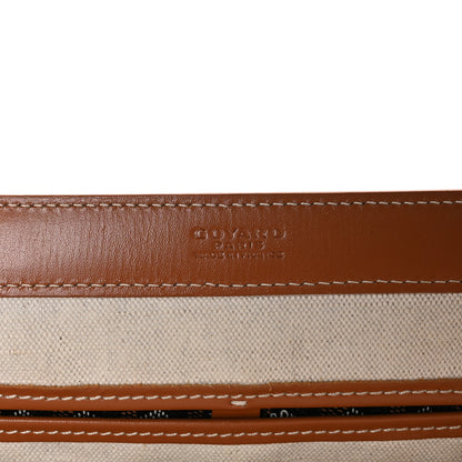 Goyard Goyardine Bellechasse Biaude Tote MM Black Gold 6 of 10